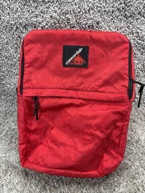 Vintage Cannondale Road Bike Pannier Bag Red USA Cycling